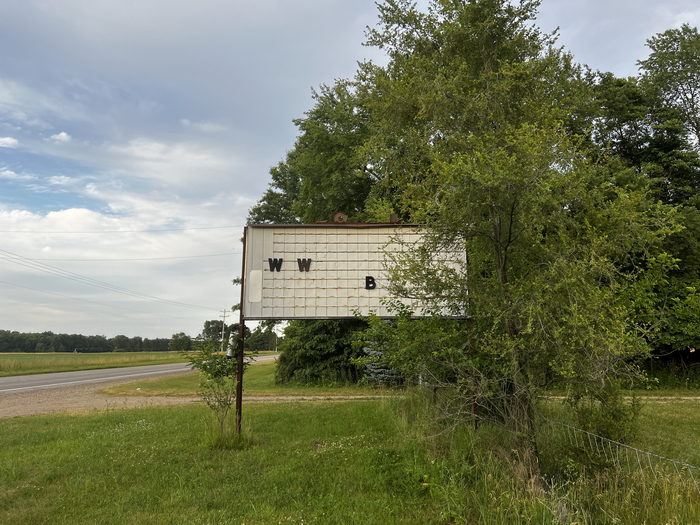 M-60 Drive-In Theatre - July 2 2022 Photo (newer photo)